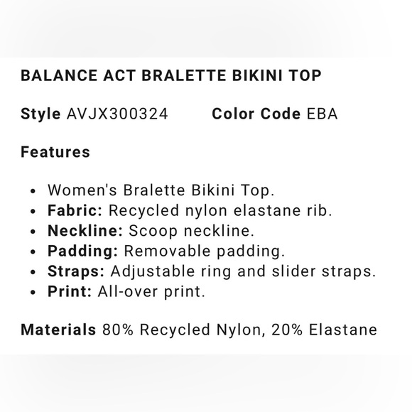 RVCA bikini (S/8) - Picture 13 of 14